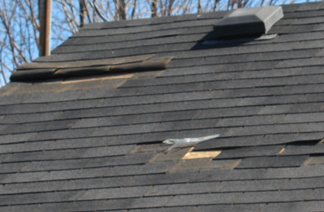 Wind damage roof repairs Windsor, Ontario